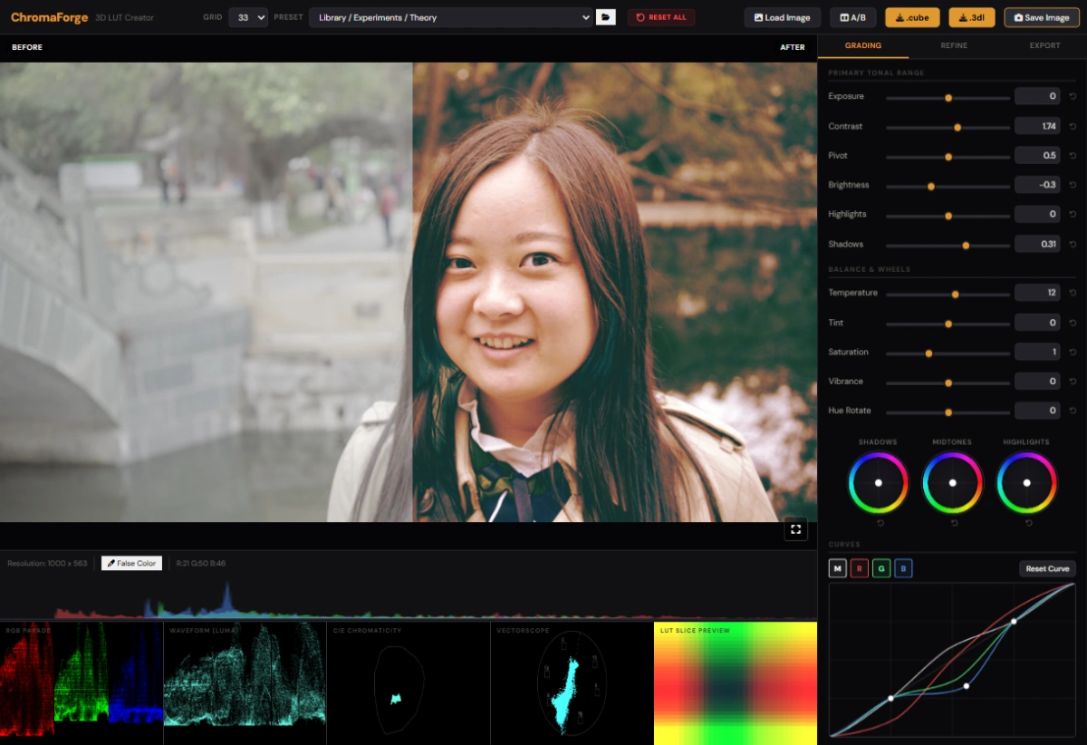 ChromaForge Interface